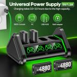 OIVO Xbox Battery Pack and Charger Station