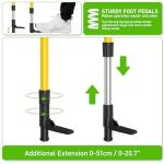 Huepar 12 Ft Telescoping Pole with Laser Mount