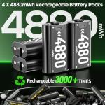 OIVO Xbox Battery Pack and Charger Station