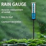 Accurate Indoor Outdoor Rain Gauge for Yard