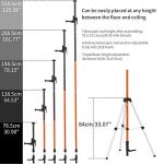 Telescoping Pole for Laser Level Support