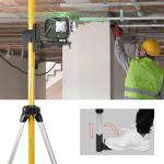 Huepar 12 Ft Telescoping Pole with Laser Mount