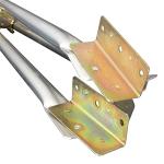 Skywalker 2’ Antenna Mast Pole for Roof