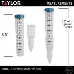 Taylor 7-Inch Flexible Silicone Rain Gauge