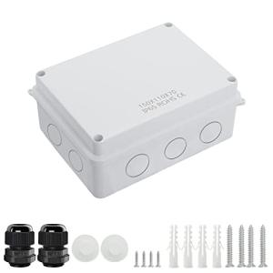 LeMotech IP65 Weatherproof Junction Box for Electronics