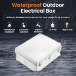 QILIPSU Waterproof Junction Box for Outdoor Use