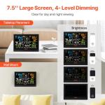 VEVOR 7-in-1 WiFi Weather Station with Color Display