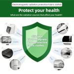 Radiation Shielding Fabric for Windows 39x43 inches