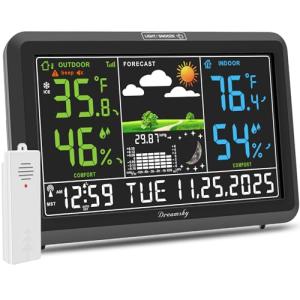 DreamSky Wireless Weather Station with Atomic Clock