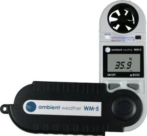Ambient Weather WM-5 Handheld Weather Meter