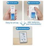 Wireless Indoor Outdoor Thermometer with Remote Sensor