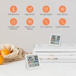 NOKLEAD 2-Pack Indoor Thermometer and Hygrometer