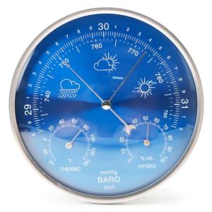 3-in-1 Wall Thermometer, Barometer, Hygrometer Setup