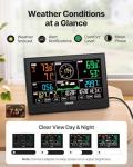 VEVOR 7-in-1 Wi-Fi Weather Station with APP