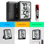 Ayawiss Digital Indoor Thermometer and Humidity Gauge