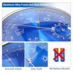 3-in-1 Wall Thermometer, Barometer, Hygrometer Setup