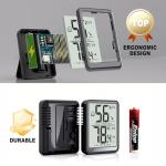 Antonki 2-Pack Digital Indoor Thermometer & Hygrometer