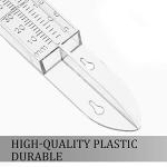 DARALIS Clear Rain Gauge 2-Pack for Garden