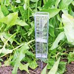 DARALIS Clear Rain Gauge 2-Pack for Garden