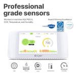 IQAir Indoor Air Quality Monitor with Real-Time Insights
