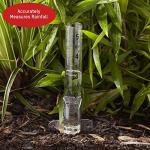 Taylor 5-Inch Glass Rain Gauge with Ground Spike