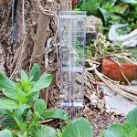 DARALIS Clear Rain Gauge 2-Pack for Garden