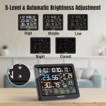 Raddy N80 WiFi Weather Station with App Display