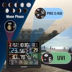 Raddy N80 WiFi Weather Station with App Display