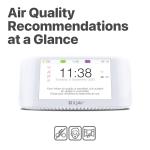 IQAir Indoor Air Quality Monitor with Real-Time Insights