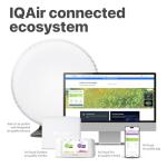 IQAir Indoor Air Quality Monitor with Real-Time Insights