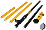 DEWALT Laser Level Mounting Pole, 1/4-Inch Base