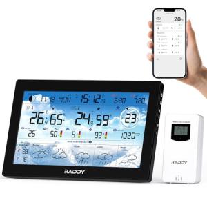 Raddy N90 Wi-Fi Weather Station with Smart Display
