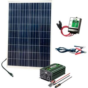 Nature Power 110W Solar Panel Kit for Weather Stations