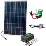 Nature Power 110W Solar Panel Kit for Weather Stations