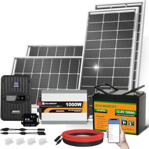 ECO-WORTHY 400W Solar Panel Kit for RVs