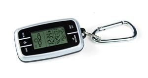 Compact Keychain Weather Station with Alarm & Display