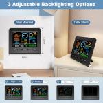 Urageuxy WiFi Weather Station with Rain Gauge