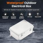 QILIPSU Waterproof Outdoor Electrical Junction Box