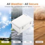 QILIPSU Waterproof Outdoor Electrical Junction Box