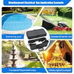 Weatherproof Electrical Connection Box for Outdoors