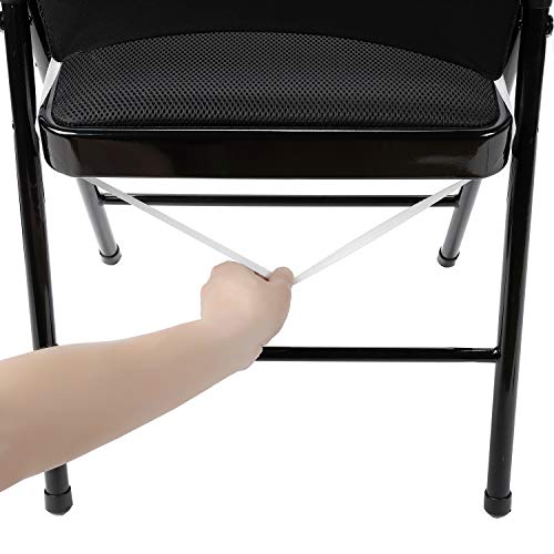 White Stretch Spandex Folding Chair Covers (12 Pack)