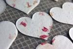 Wildflower Seed Paper Hearts - Bulk Set of 100