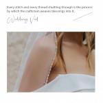 Light Ivory Pearl and Crystal Beaded Bridal Veil