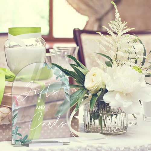 Vienrose 2-Pack Acrylic Wedding Ceremony Signs