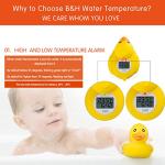 Baby Bath Duck Thermometer for Safe Water Temps