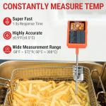 TempPro TP510 Waterproof Digital Candy & Meat Thermometer