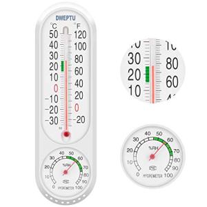 DWEPTU Indoor/Outdoor Thermometer and Humidity Gauge