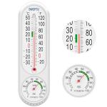 DWEPTU Indoor/Outdoor Thermometer and Humidity Gauge