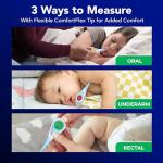 Vicks ComfortFlex Digital Thermometer - Fast & Accurate Reading