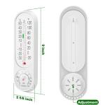 DWEPTU Indoor/Outdoor Thermometer and Humidity Gauge